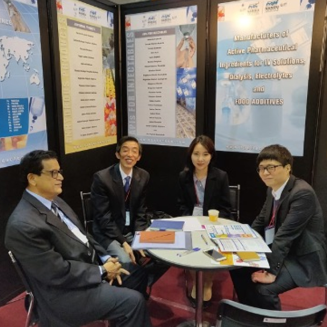 Established an Exclusive Partnership for Supply of APIs to South Korea.